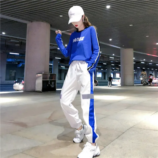 Women High Waist Loose Streetwear pants