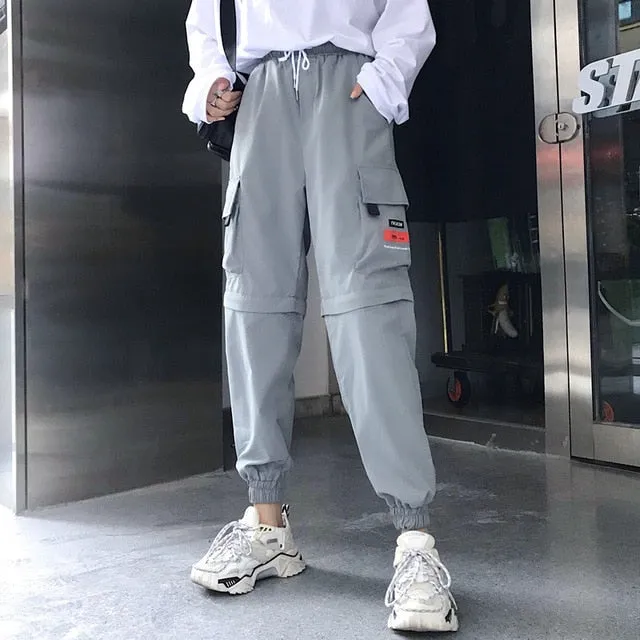 Women High Waist Loose Streetwear pants