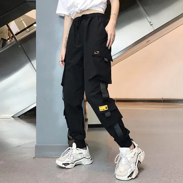 Women High Waist Loose Streetwear pants