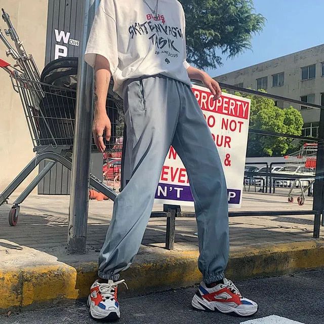 Women High Waist Loose Streetwear pants
