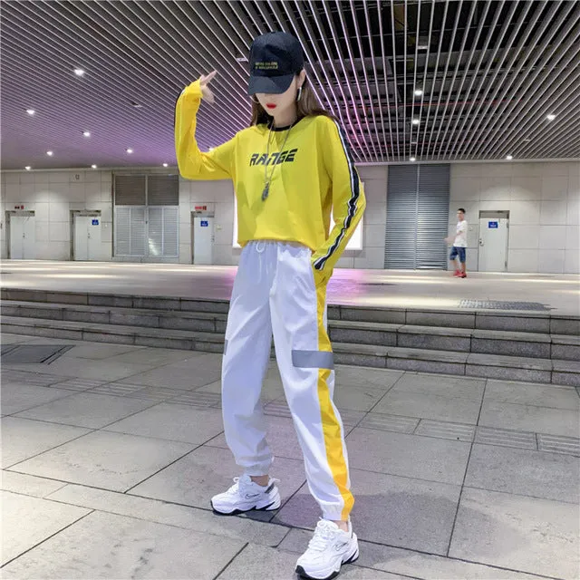 Women High Waist Loose Streetwear pants