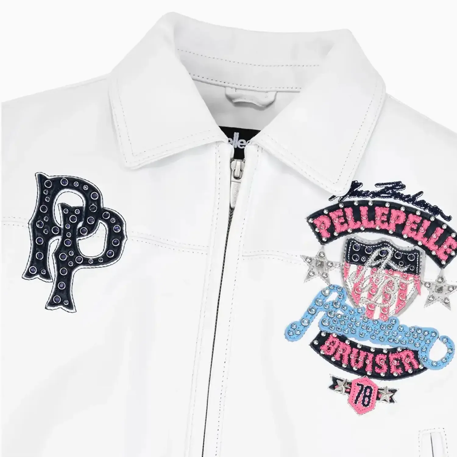 Women's American Bruiser Leather Jacket