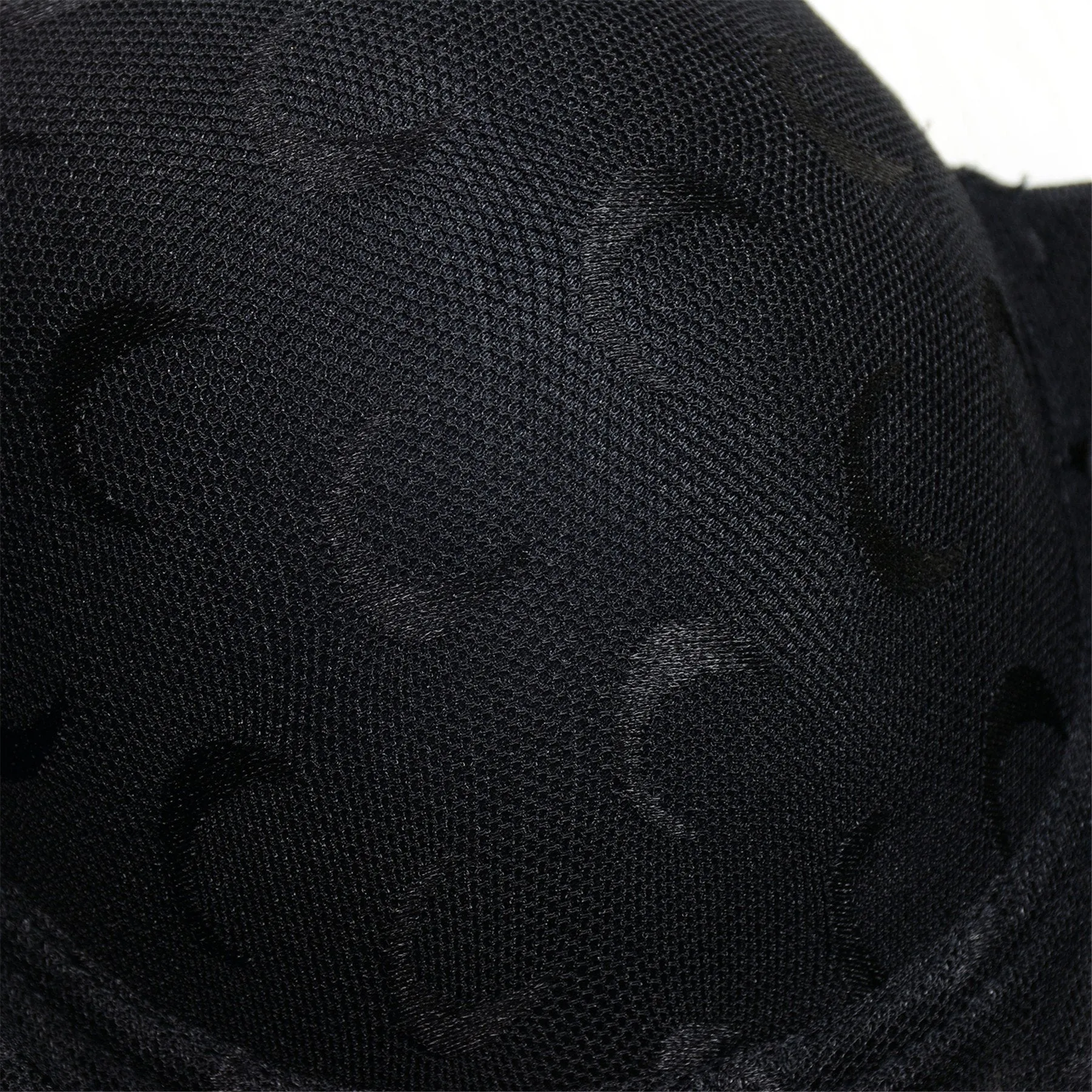 Women's Mesh Crescent Moon Print Bustier Crop Top Sexy Corset Top Bra Black 34/75