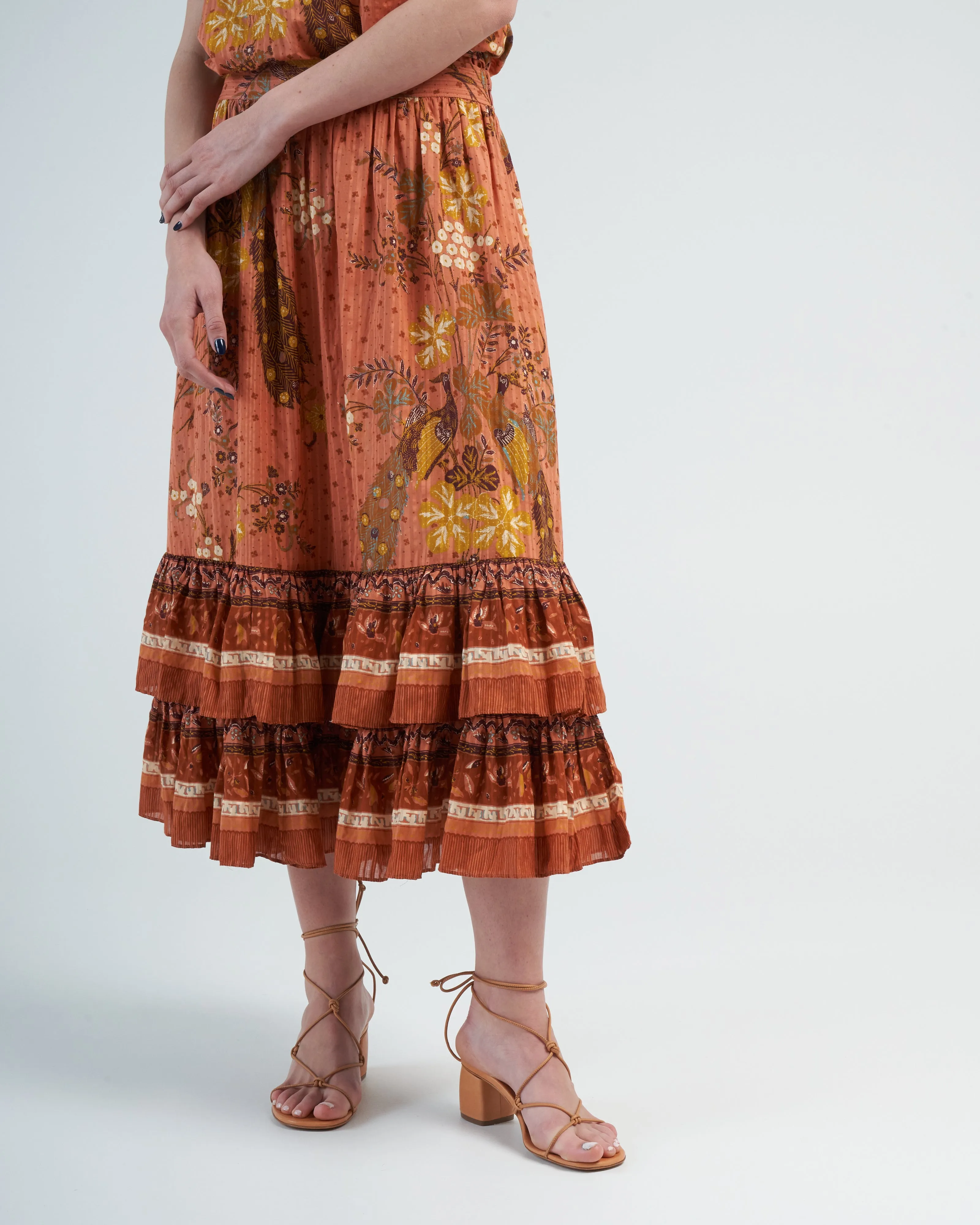 zadie skirt - cardinal