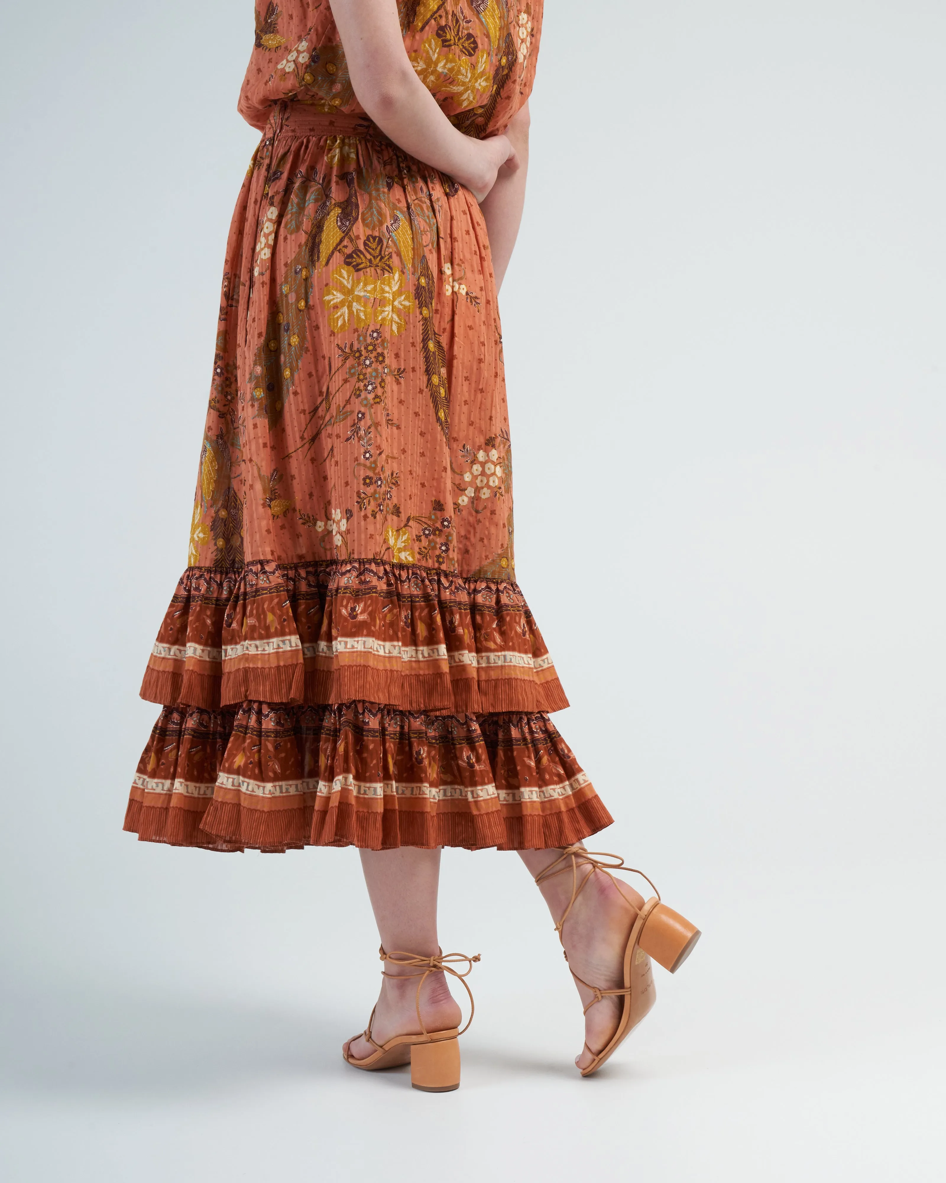 zadie skirt - cardinal